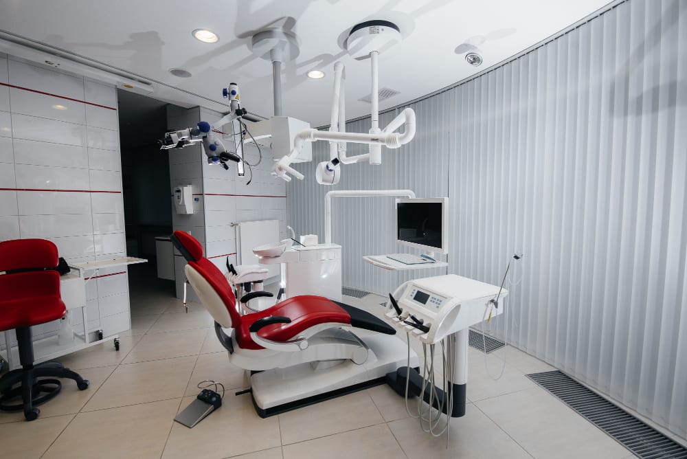 Patient receiving dental care at President Dental Centre